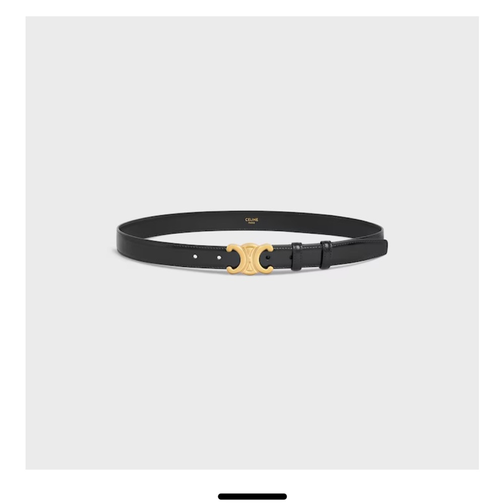 CELINE TRIOMPHE 25MM BELT